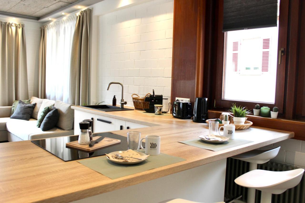 Vier Sind Hier Apartments ロットヴァイル エクステリア 写真